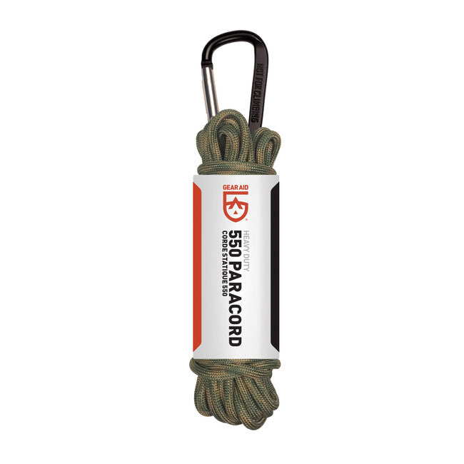 Gear Aid paracord 550' 9 m sage tan