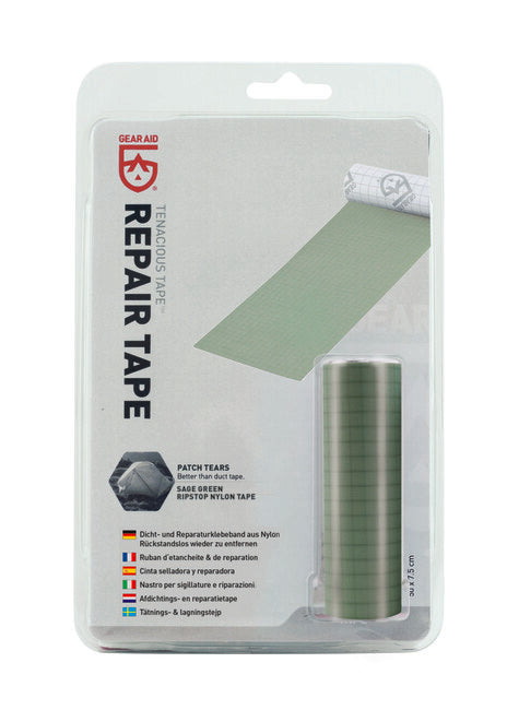Gear Aid Tenacious Tape nastro di riparazione, verde salvia