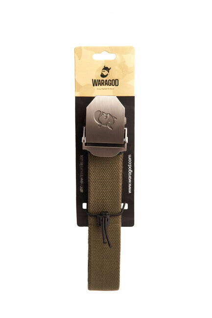 WARAGOD Gerdy cintura tattica con logo, oliva