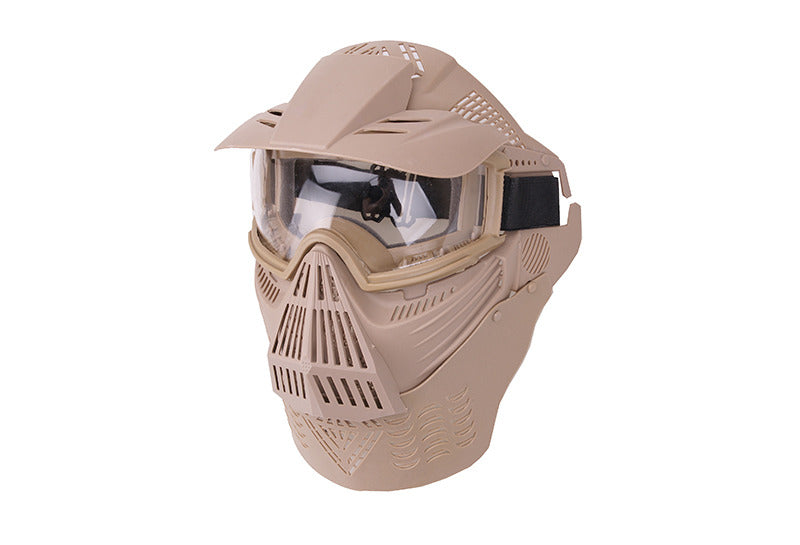 GFC Tactical Guardian V4 maschera airsoft, coyote