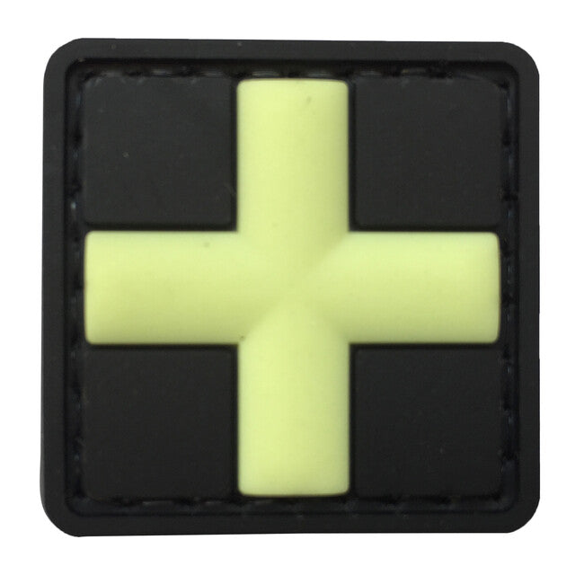 WARAGOD Toppa in pvc con bagliore 3d croce rossa medico