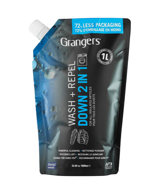 Grangers Wash And Repel Down soluzione detergente e impregnante DownMaxx 2v11000 ml