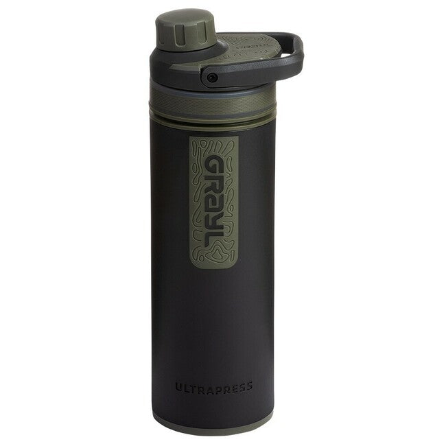 Grayl UltraPress bottiglia con filtro - Camp Black, nero-verde