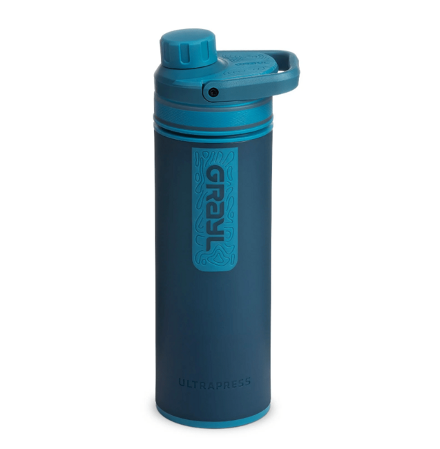 Grayl UltraPress bottiglia filtrante 500 ml, blu foresta