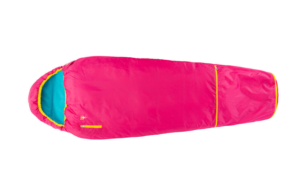 Grüezi-Bag Kids sacco a pelo colorato Grüezi Kids rosa