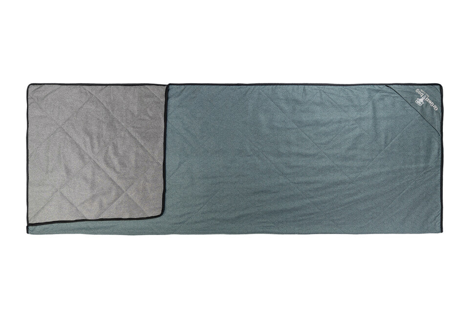Grüezi-Bag Wellhealth coperta di lana Grüezi grigio-blu deluxe