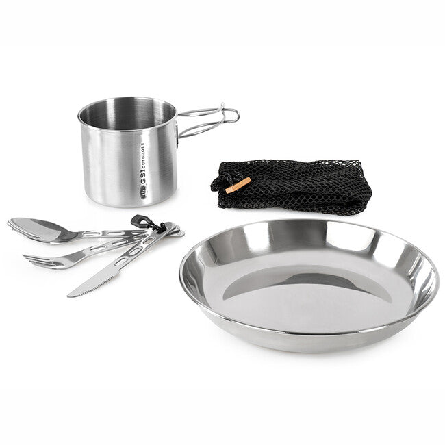 GSI Outdoors Glacier Stainless set da 1 persona Glacier