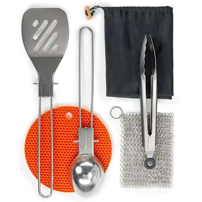 GSI Outdoors Camping Basecamp Set di attrezzi da cucina