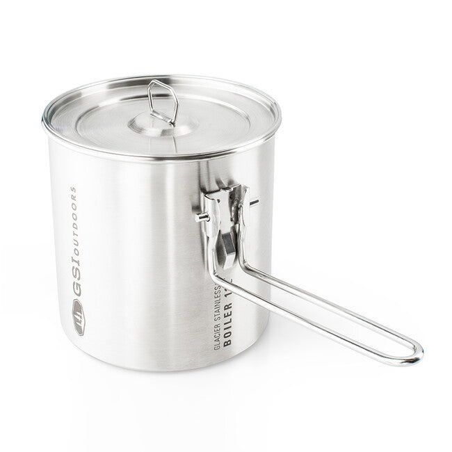 GSI Outdoors Glacier pentola in acciaio inox 1,1 l