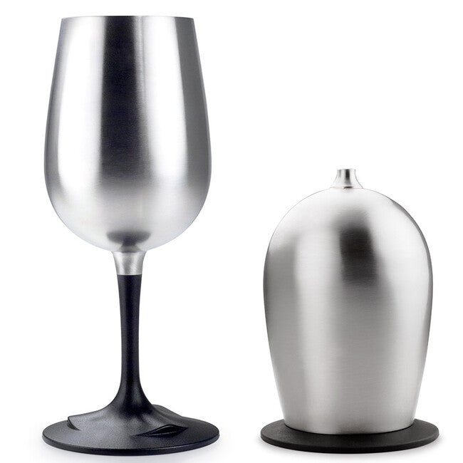 GSI Outdoors Glacier bicchiere da vino bianco in acciaio inox 319 ml