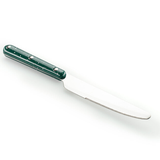 GSI Outdoors Pioneer coltello in acciaio inox, verde scuro