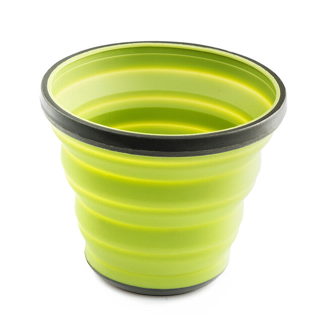 GSI Outdoors Escape Cup tazza pieghevole senza orecchio 500 ml, verde