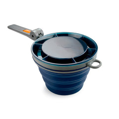 GSI Outdoors Fairshare tazza pieghevole, blu