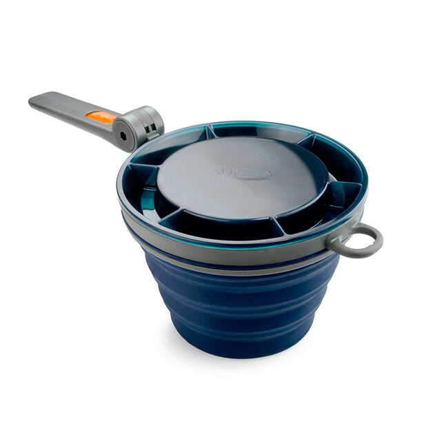 GSI Outdoors Fairshare tazza pieghevole, blu