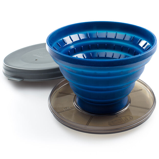 GSI Outdoors JavaDrip caffettiera pieghevole, blu