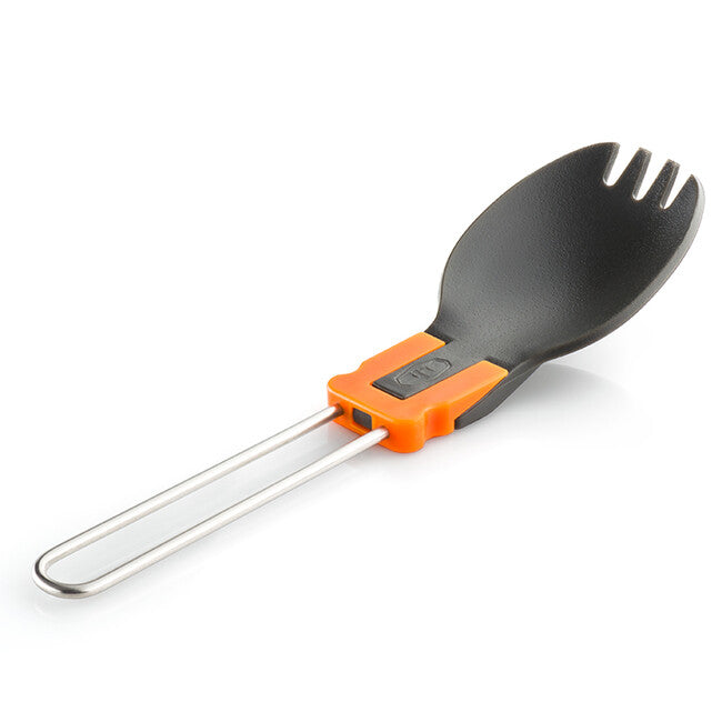 GSI Outdoors Cucchiaio-Forchetta pieghevole, arancione