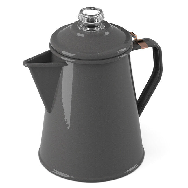GSI Outdoors Percolatore smaltato da 1,9 l, ombra