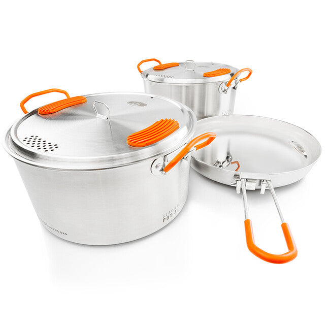 GSI Outdoors Glacier set di pentole da campeggio 2+3 l