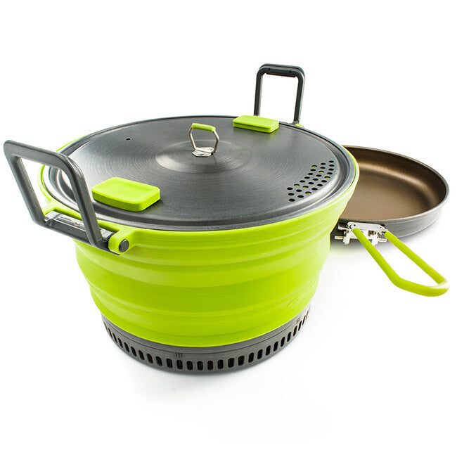 GSI Outdoors Escape HS 3L pentola + padella 3 l, verde