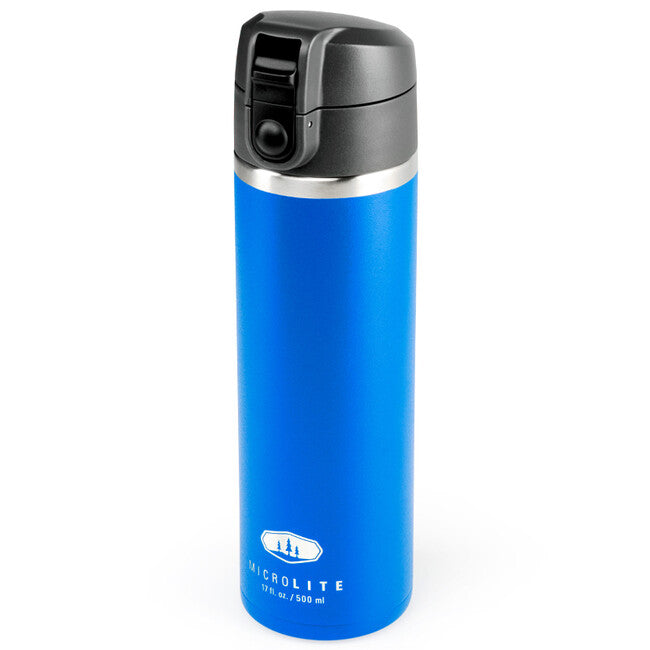 GSI Outdoors Microlite 500 Flip tazza termica 500 ml, blu autentico