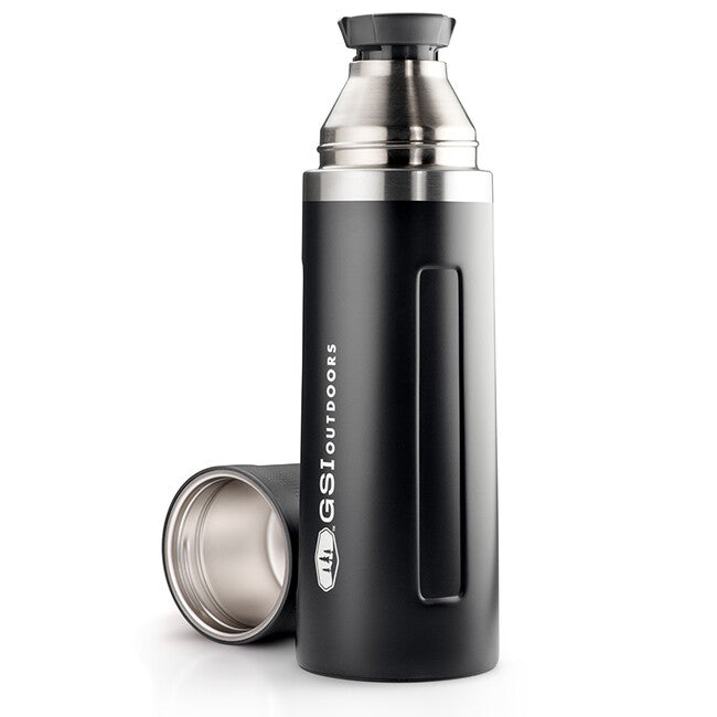 GSI Outdoors Glacier thermos Stainless Vacuum Bottle 1 l, nero