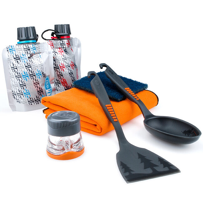 GSI Outdoors Set di utensili da cucina ultraleggeri Confezione cucina 8