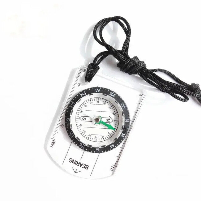 DRAGOWA Tactical Freccia trasparente mini bussola, piccola