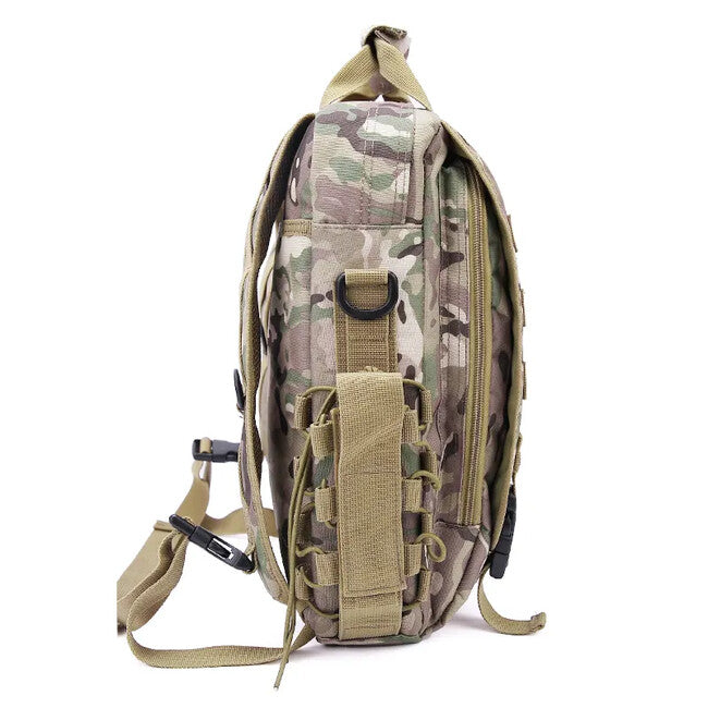 DRAGOWA Tactical Zaino tattico resistente alle basse temperature 10L, kaki