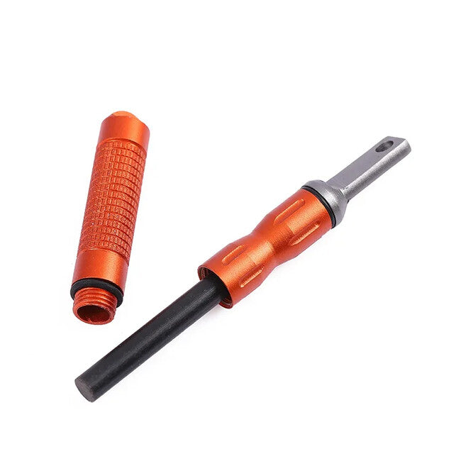 DRAGOWA Tactical Redflame sedia impermeabile tascabile in magnesio, nero
