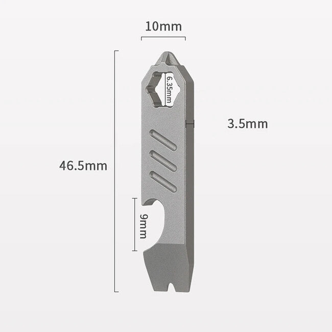 DRAGOWA Tactical Multitool Jax tattico in titanio