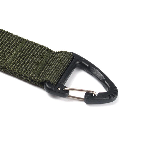 DRAGOWA Tactical Moschettone reversibile Basecamp, nero