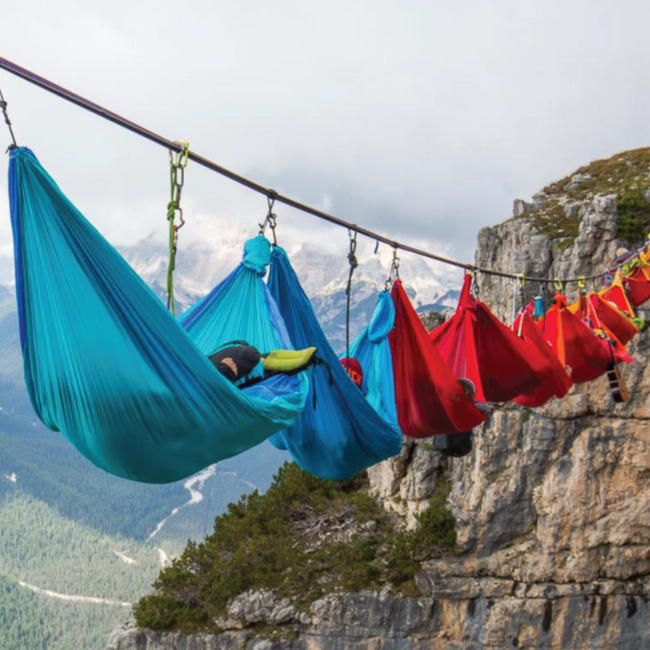 Ticket to the Moon Original Hammock, Green-Brown