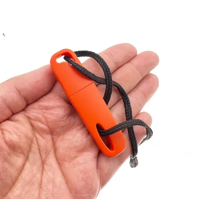 DRAGOWA Tactical Sedia di emergenza al magnesio Flint, arancione