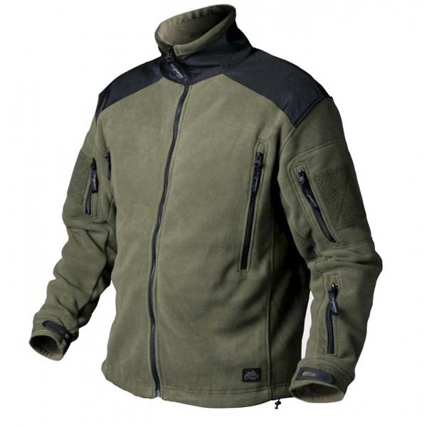 Helikon-Tex Liberty Heavy giacca in pile, oliva-nero, 390g/m2