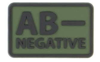 Helikon-Tex Toppa Helikon-Tex 3D in PVC AB- Negativo, set 2 pezzi verde oliva