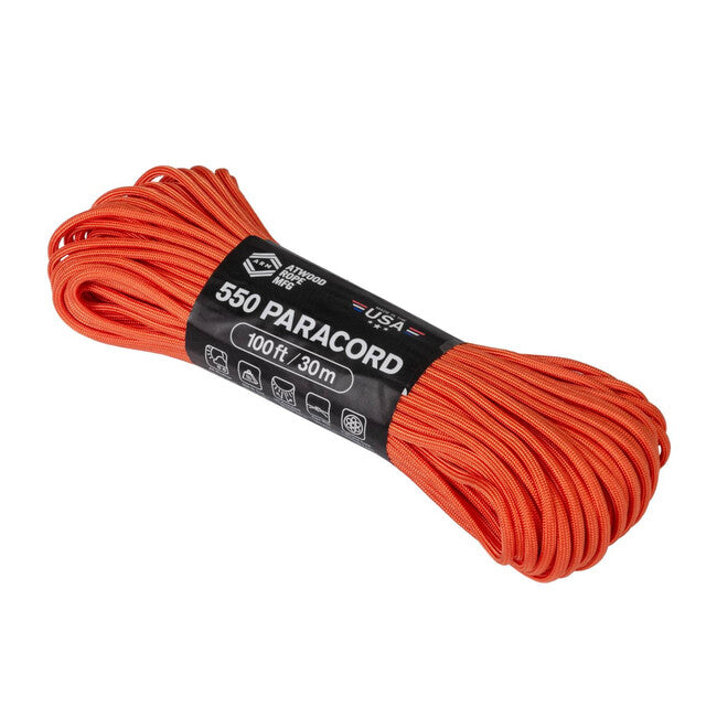 Helikon-Tex Paracord 550 (100 piedi) - arancione bruciato
