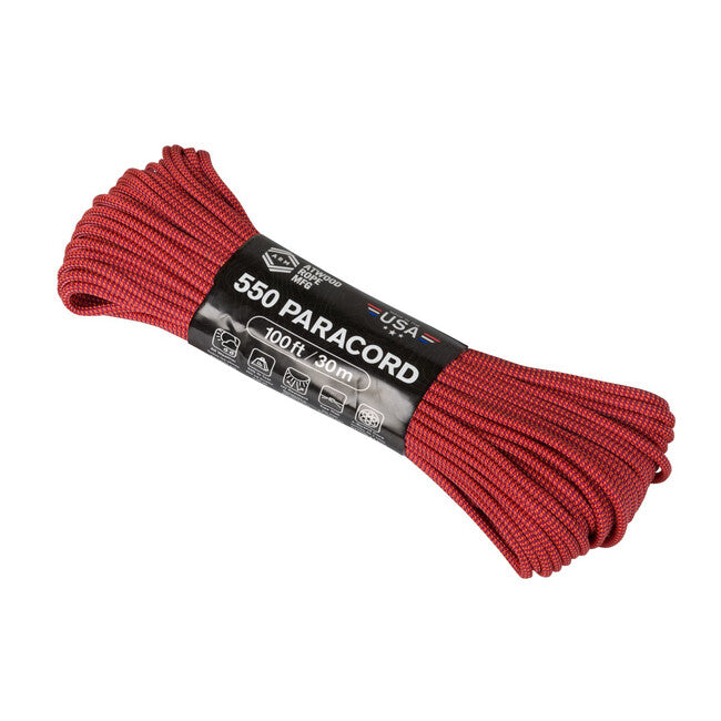 Helikon-Tex 550 paracord che cambia colore (100 piedi) , luna di sangue