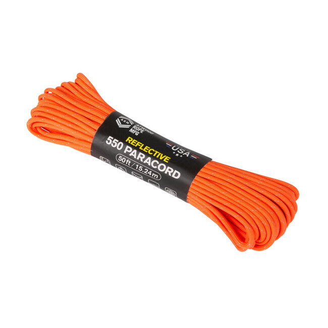 Helikon-Tex 550 Paracord riflettente (50ft) - arancione