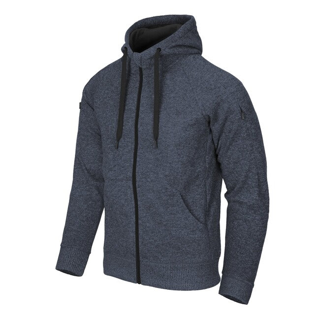 Helikon-Tex Covert felpa con cappuccio helikon-tex covert tactical (fullzip) - blu melange