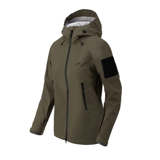 Helikon-Tex Squall Giacca da donna hardshell TorrentStretch, verde Taiga