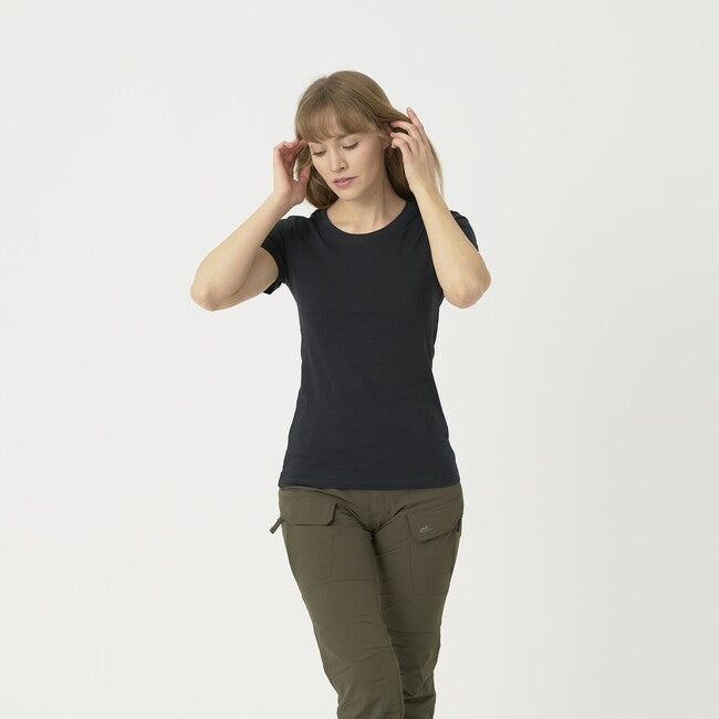 Helikon-Tex T-shirt organica sottile da donna, nero