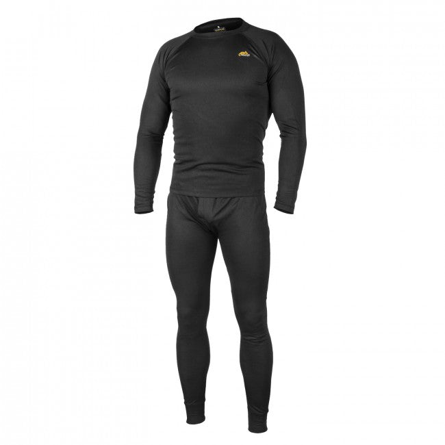 Helikon-Tex biancheria termica funzionale livello 1, nero, 130g/m2