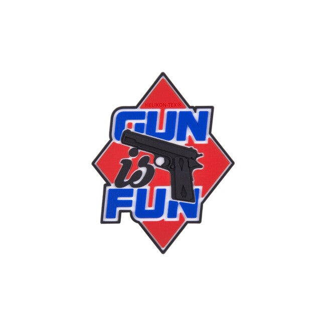 Helikon-Tex "Gun is Fun" toppe - pvc, rosso