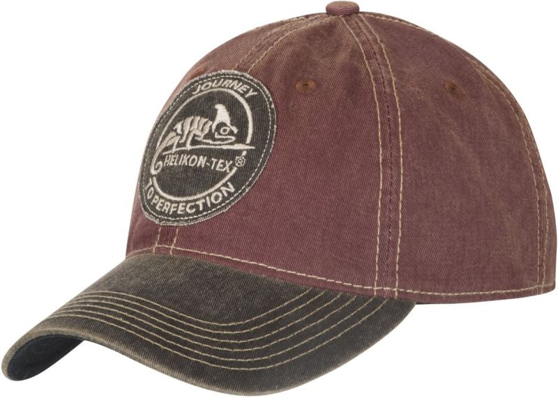 Helikon-Tex Snapback cappello - Cotone lavato sporco, Marrone/nero