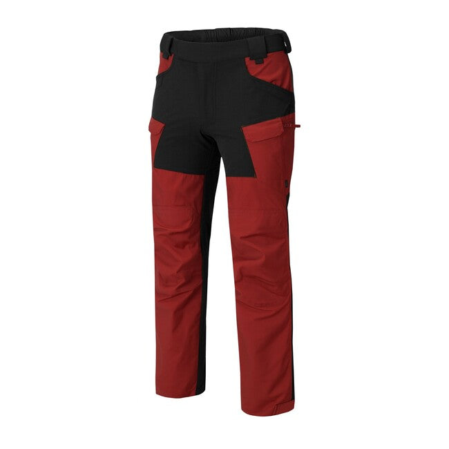 Helikon-Tex Hybrid Outback pantaloni - DuraCanvas - crimson sky / nero