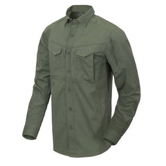 Helikon-Tex Defender Mk2 camicia a maniche lunghe - Policotone Ripstop , Verde oliva
