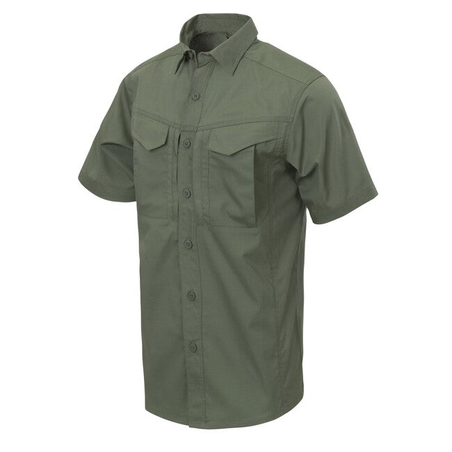 Helikon-Tex Defender Mk2 camicia a maniche corte policotone ripstop, verde oliva