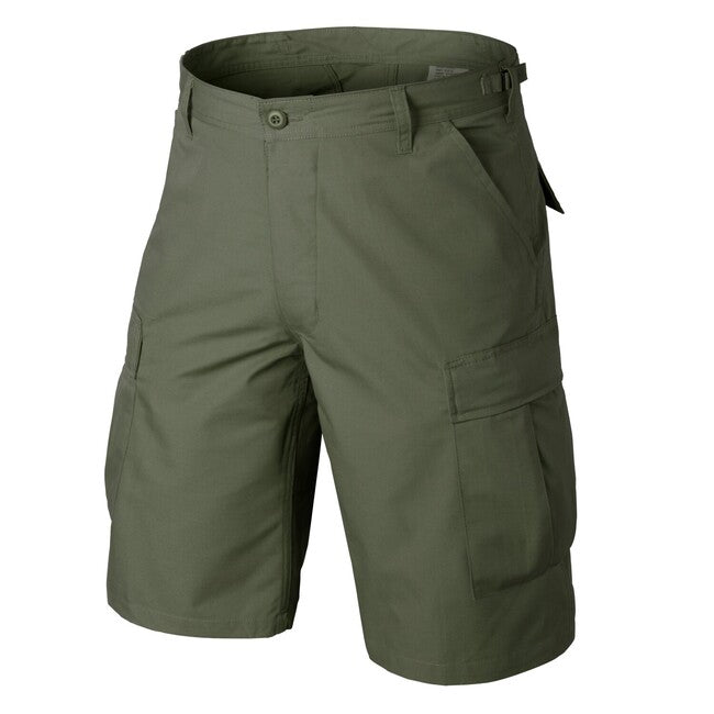 Helikon-Tex Pantaloncini BDU - Cotone Ripstop , verde oliva