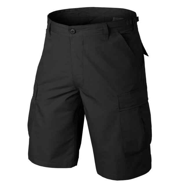 Helikon-Tex Pantaloncini BDU - PolyCotton Ripstop, nero