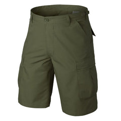Helikon-Tex Pantaloncini BDU - Policotone Ripstop, verde oliva